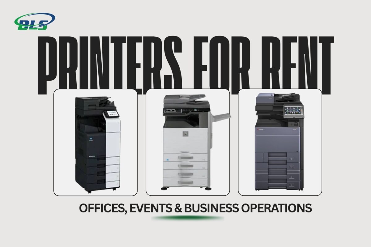 Printers for Rent for Offices, Events & Business Operations