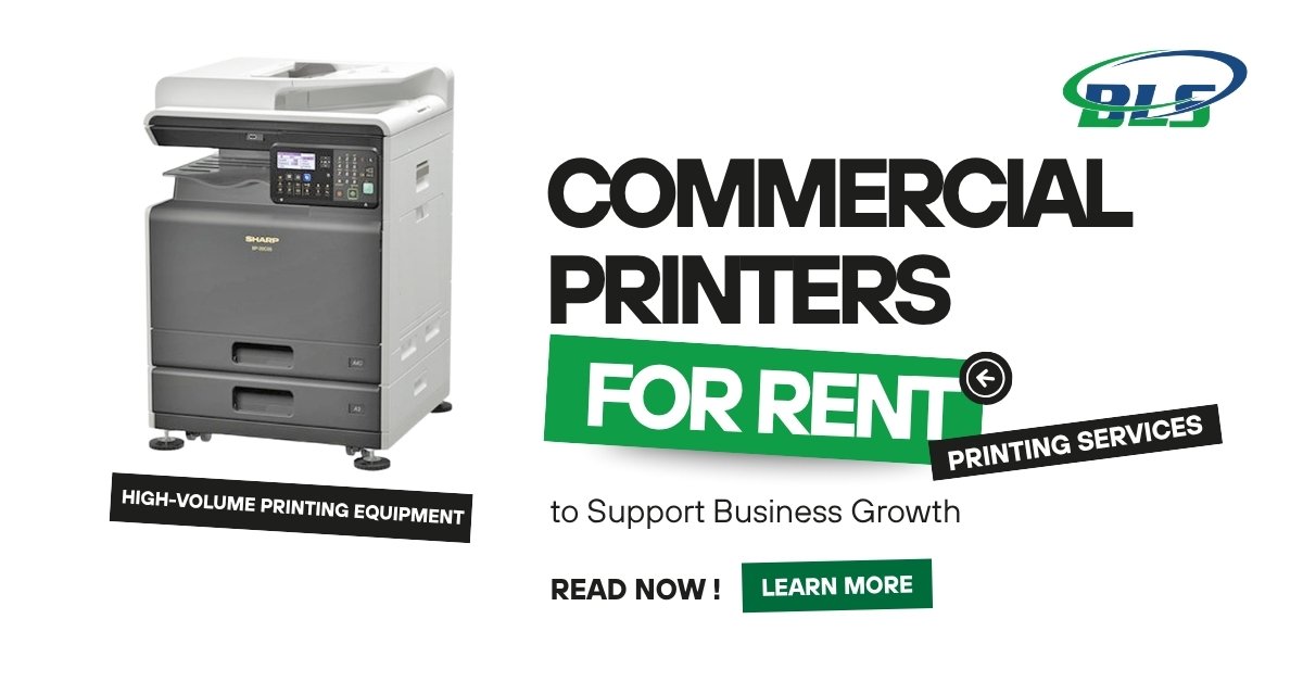 Commercial Printers for Rent to Support Business Growth 