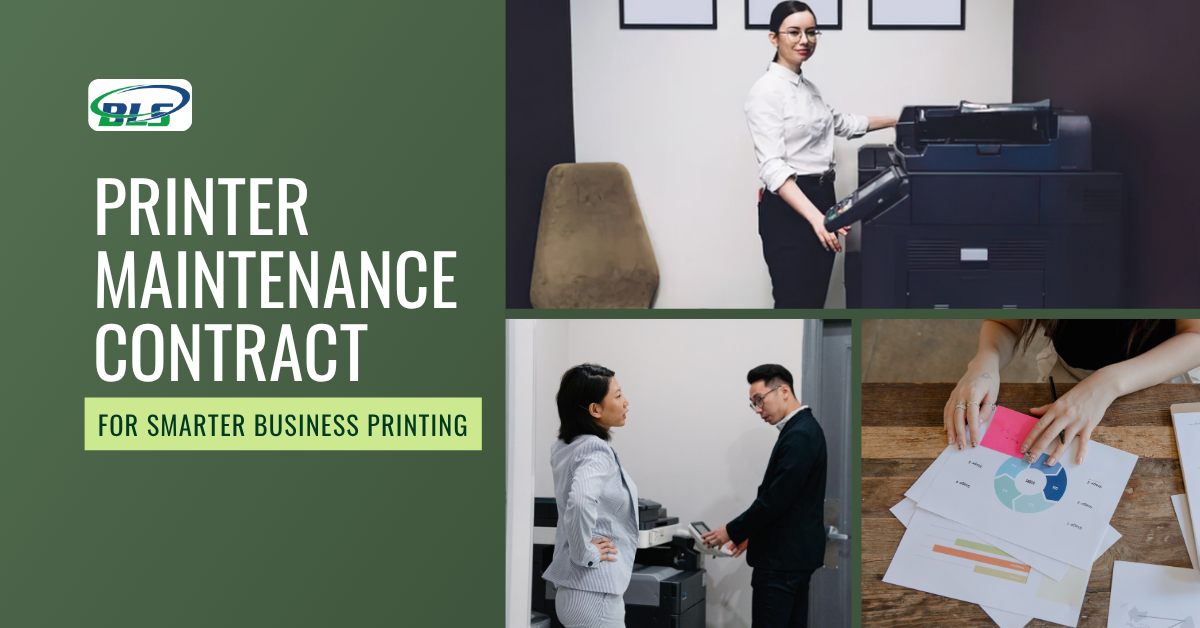 Printer Maintenance Contract for Smarter Business Printing