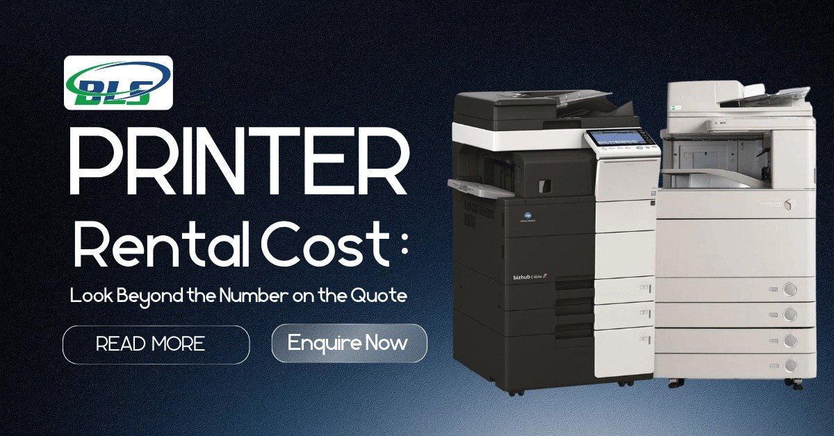 Printer Rental Cost: Look Beyond the Number on the Quote