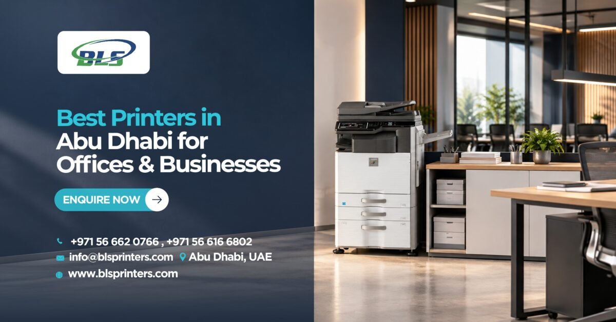 Best Printers in Abu Dhabi for Offices & Businesses