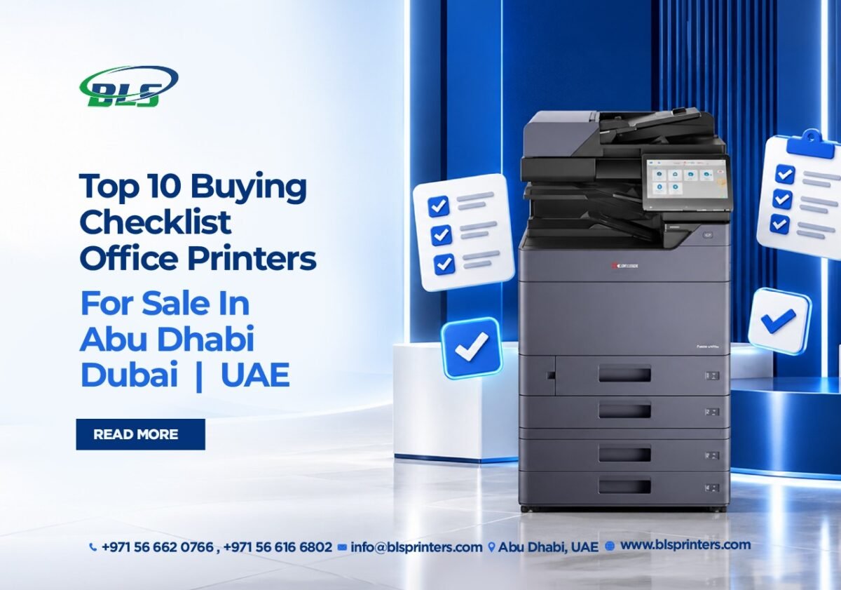 Top 10 Buying Checklist Office Printers for Sale in Abu Dhabi,Dubai,UAE 